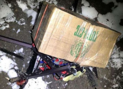 "Летающую" доставку денег и сигарет из Молдовы через границу обнаружили румыны