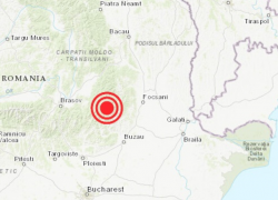Ощутимое землетрясение произошло ночью рядом с Молдовой