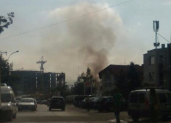 Множество домов на Ботанике лишил света пожар в трансформаторной будке