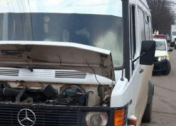 В Комрате на ходу загорелся рейсовый микроавтобус