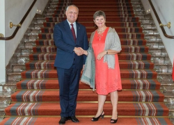 Рабочий визит в Брюссель президента Молдовы завершился встречей с Председателем Сената Королевства Бельгия