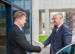 Президент Молдовы обсудил с главой «Газпрома» важнейшие газовые вопросы