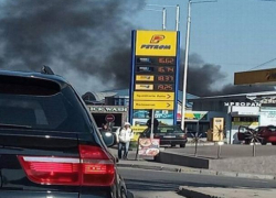 В столице вновь загорелся автосервис, на сей раз на Албишоаре