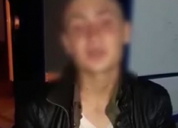 "Качающийся" молодой кишиневец был схвачен при взломе и показан на видео