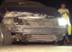 Подозрительная дорожная авария с тараном ограждения произошла у коммуны Ставчены 