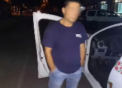 Задержание наркоманов в столице сняли на видео 