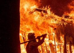 Пожар в Григориополе - погибла женщина