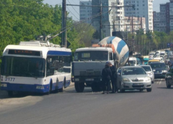 "Не день троллейбуса" - ещё одна авария с участием "рогатого" общественного транспорта произошла в столице