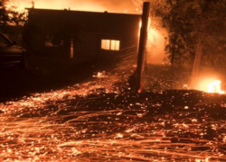 Пенсионер заживо сгорел в своем доме в Дрокии