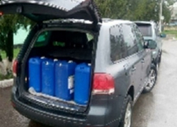 Приднестровский милиционер попытался спасти контрабандный спирт подкупом молдавского полицейского