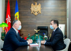 Игорь Додон встретился с послом Азербайджана