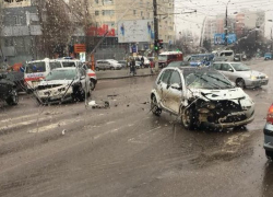 Жесткое столкновение двух автомобилей, в одном из которых находился ребенок, произошло на Буюканах