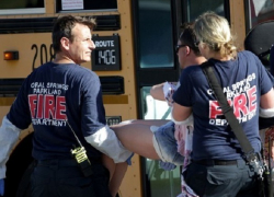 Кровавая бойня с большим количеством убитых в американской школе попала на видео