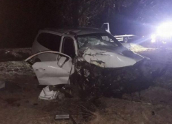 В ночной аварии у села Мерены  погиб человек, ещё двое пострадавших доставлены в больницу