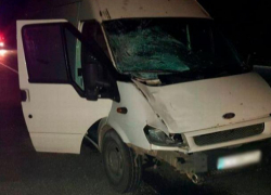 В Оргеевском районе микроавтобус сбил насмерть 39-летнего мужчину