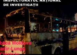 Полиция обнародовала детали про поджигателей автобусов в Чадыр-Лунге, ими оказались конкуренты