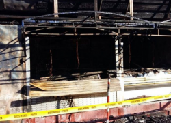 Крупный пожар на Центральном рынке Кишинева