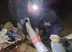 Мужчина застрял в пещере на глубине 350 метров – потребовалась помощь спасателей 