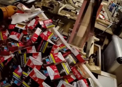 В Италии ликвидировали одну из крупнейших нелегальных табачных фабрик, управляемую выходцами из Молдовы