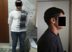 Задержание напавших на девушку в лифте бандитов показали на видео