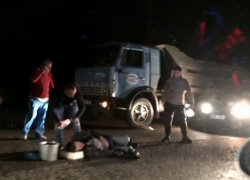 Грузовик сбил мужчину на улице Албишоара в столице 