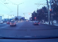 В Кишиневе засняли массовое нарушение ПДД