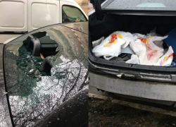 Такое возможно только в Молдове: два автомобиля получили серьезные «увечья» 