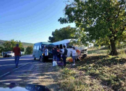 Серьезное ДТП с участием пассажирского микроавтобуса произошло в Леовском районе