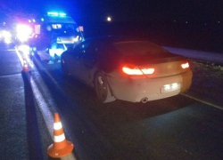 Молодой гонщик на BMW насмерть сбил мужчину на трассе Кишинёв - Леушены