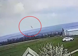 Момент падения самолета в Вадул-луй-Водэ попал на видео
