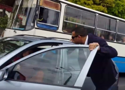 В Кишиневе один автомобилист избил другого в пылу ссоры на дороге