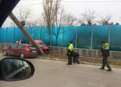 Этим утром на Хынчештском шоссе в Кишиневе произошла серьезная авария 