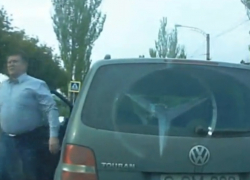 В Кишиневе два водителя устроили разборки на дороге