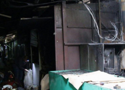 Стало известно, что явилось причиной ночного пожара на вещевом рынке в Бельцах