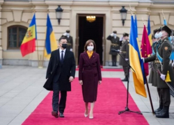 Телеграм: за переговорами Санду и Зеленского отчетливо маячит тень Ахметова-Яценюка 