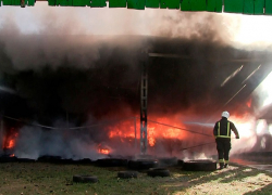 Милицейский тир сгорел в Тирасполе во время стрельбы