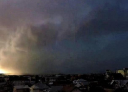 Снежный ураган Ciara добрался до Каушан