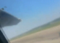 Жуткие моменты на борту неудачно приземлившегося в Кишиневе самолета показали на видео 