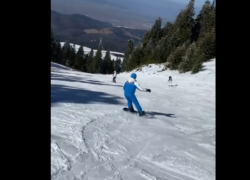 Подследственный Цуцу катается на лыжах в горах - такая вот молдавская юстиция
