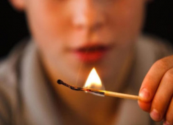 Дети спровоцировали пожар в Леовском районе