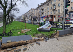 В столице раскурочили новую красивую аллею