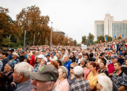 Тысячи людей требовали отставки Майи Санду перед президентурой: Эта осень станет последней для нынешней власти