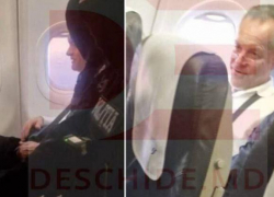 Самолет с Плахотнюком прибыл в Молдову