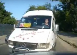 Разъяренный автохам-маршрутчик на встречке в Кишиневе попал на видео