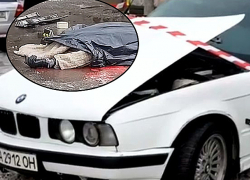 18-летняя девушка на BMW насмерть впечатала в столб женщину