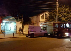 Возле Центрального рынка произошел пожар