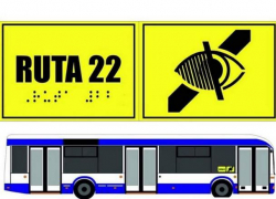 На автобусах и троллейбусах появятся специальные таблички для слабовидящих