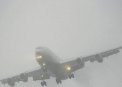 Из-за тумана некоторые самолеты не смогли вчера приземлиться в аэропорту Кишинева 