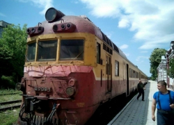 В Окнице загорелся поезд 