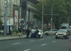 В центре Кишинева из-за ДТП образовались пробки 